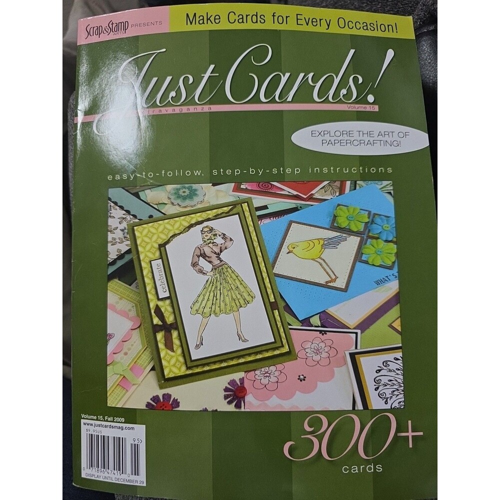 Scrap And Stamp Just Cards! Magazine Extravaganza 300 Cards Fall 2009 Vol 15